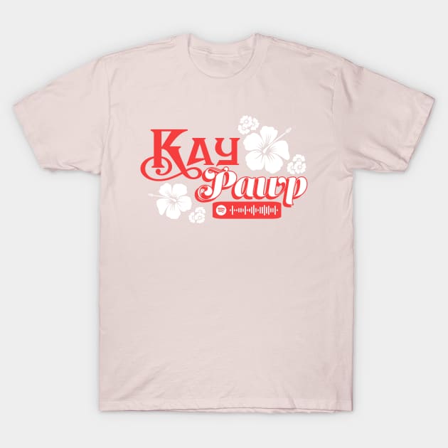 Kay Pawp Playlist Cover Design T-Shirt by mythiitz